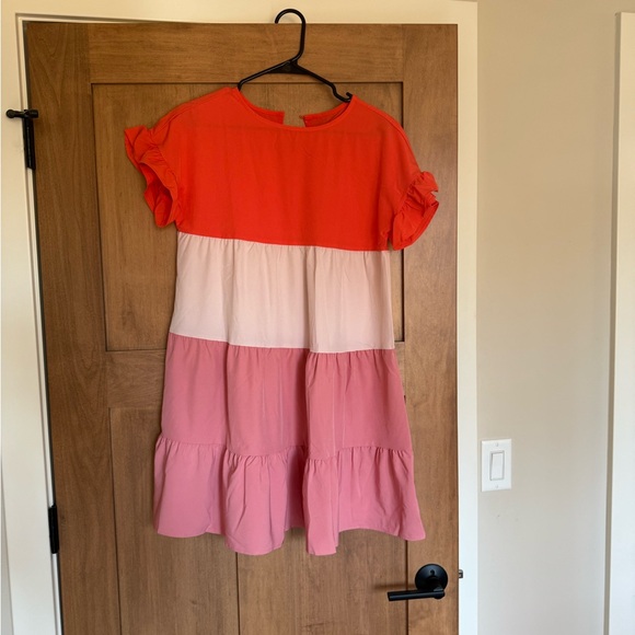 RUFFLE MINI DRESS - Picture 2 of 2